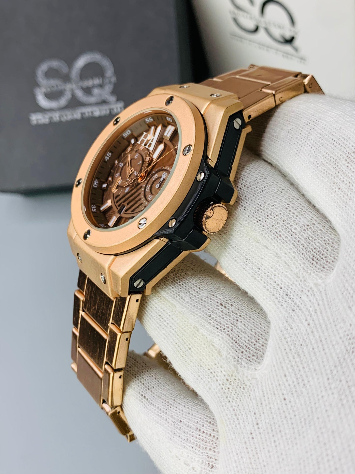 HB | Chrono Style Model | Rose Gold |