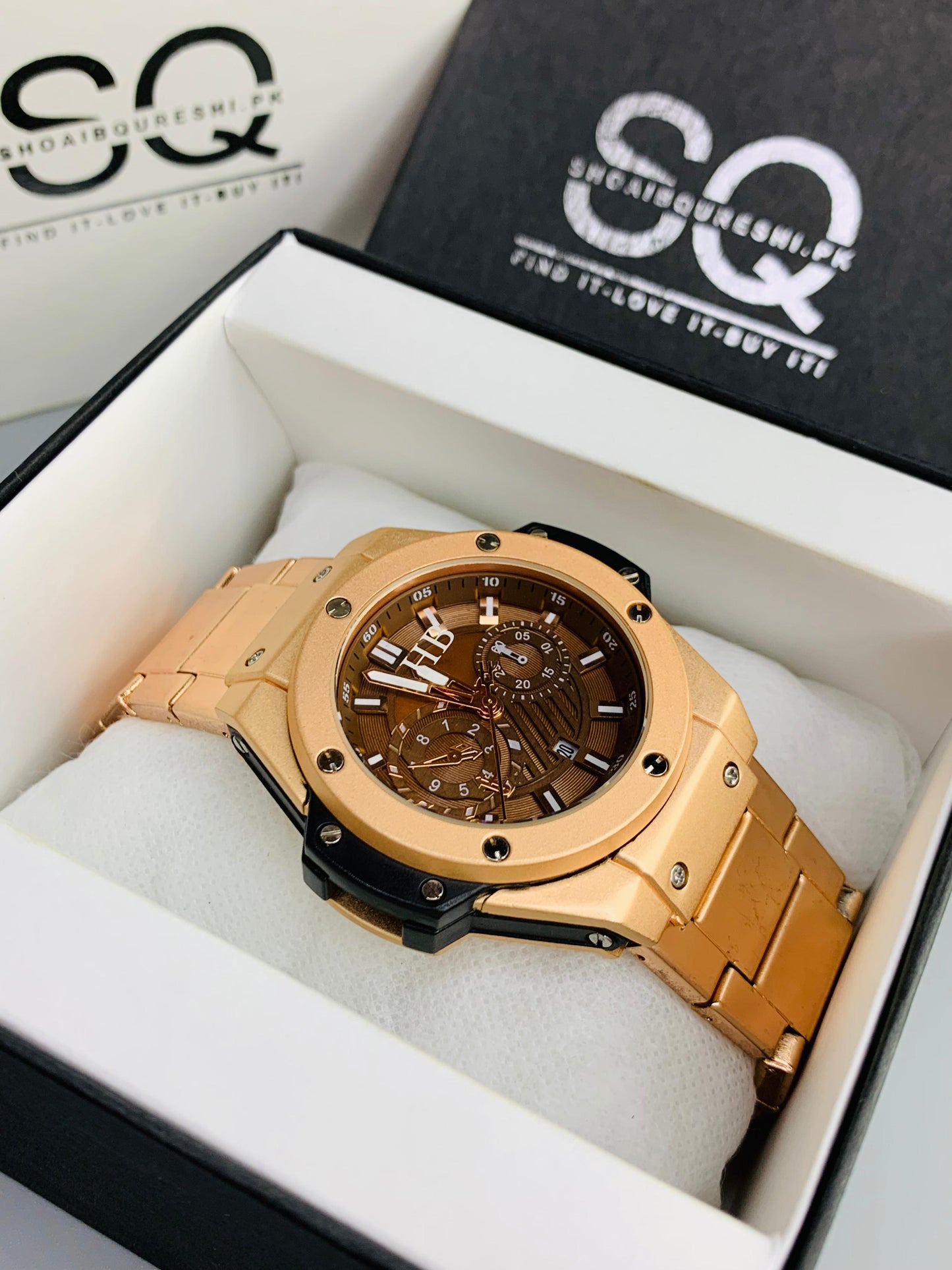 HB | Chrono Style Model | Rose Gold |